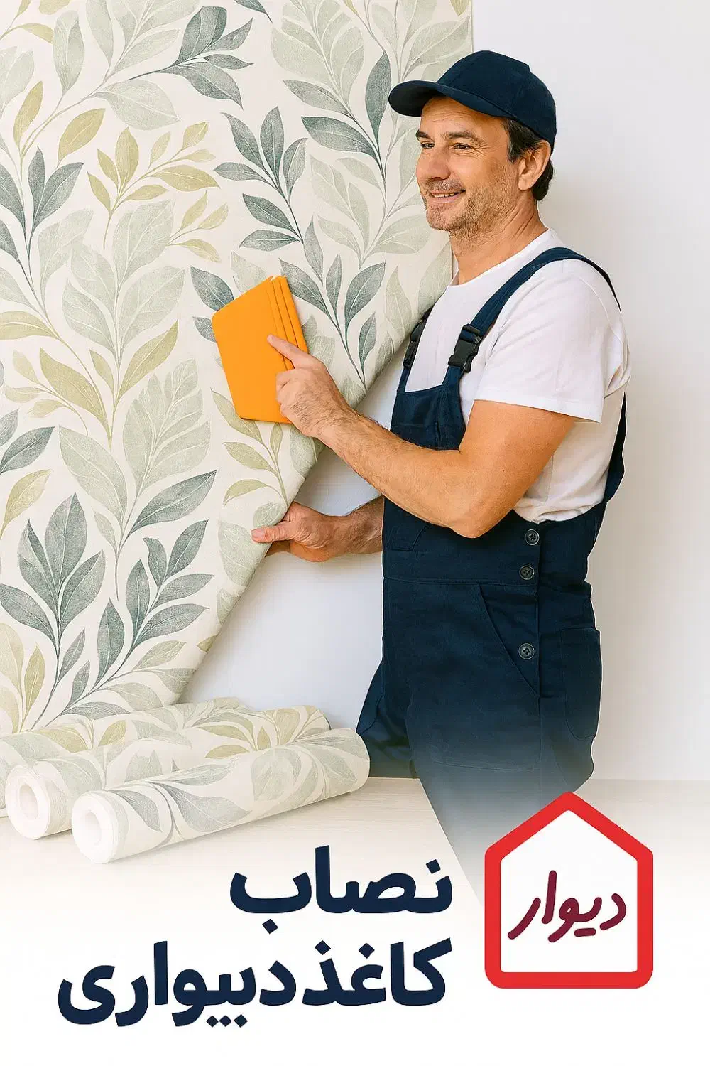 نصب و فروش تخصصی کاغذ دیواری ،کفپوش ،رنگ،تی وی وال|خدمات پیشه و مهارت|پاکدشت, پاکدشت (مامازند)|دیوار
