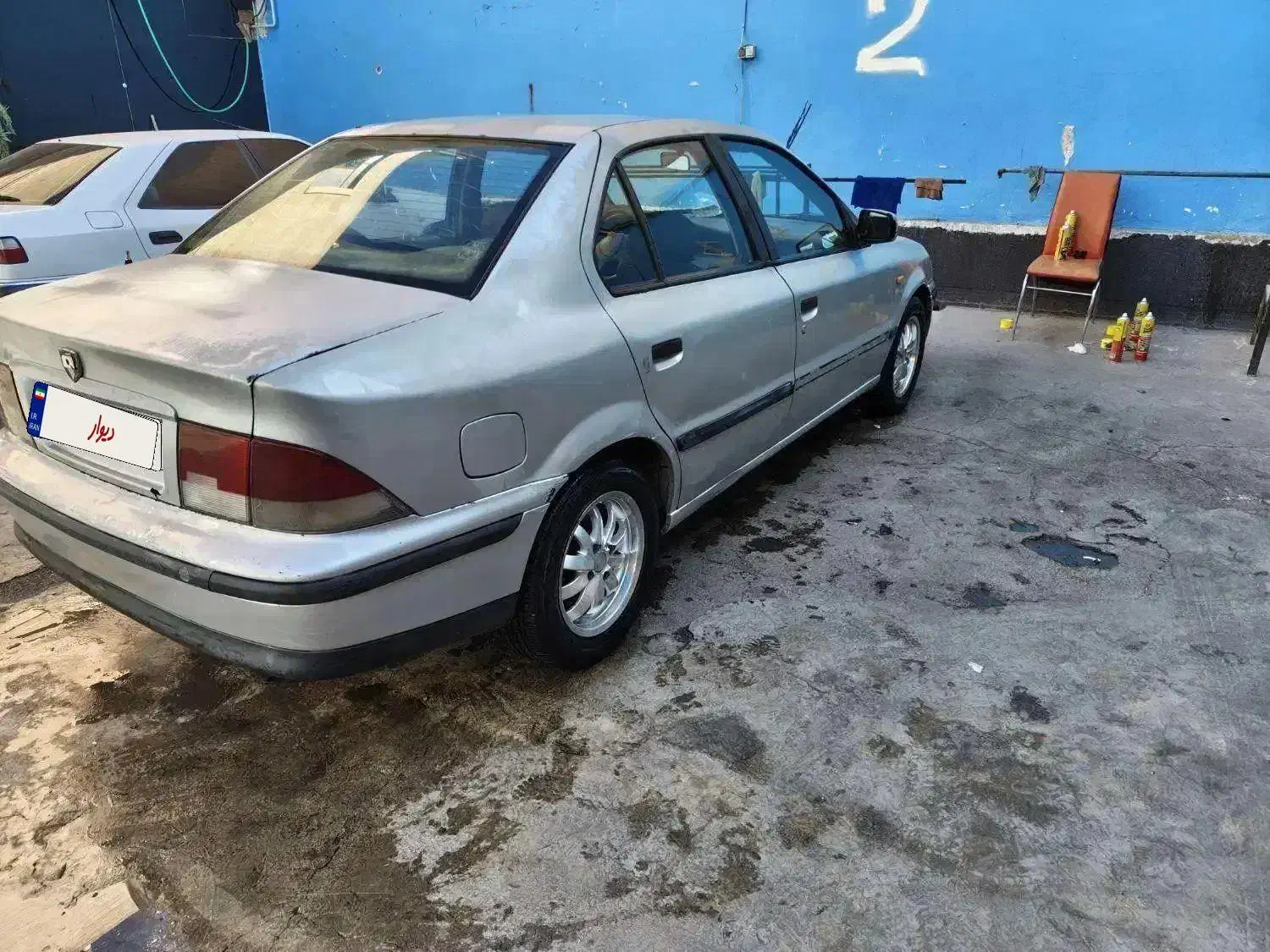 سمند ۸۴ یگانه نقره ای|خودرو سواری و وانت|اصفهان, باغ فدک|دیوار