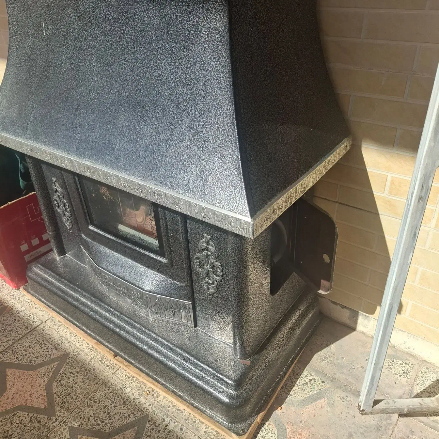 بخاری شومینه ای|بخاری، هیتر، شومینه|اهواز, شهرک حفاری|دیوار