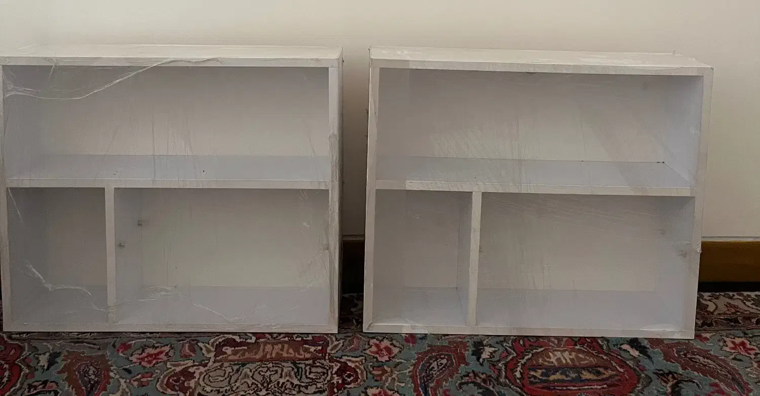 شلف میز کار و ترایلی|کتابخانه، شلف، قفسه‌های دیواری|تهران, دولاب|دیوار