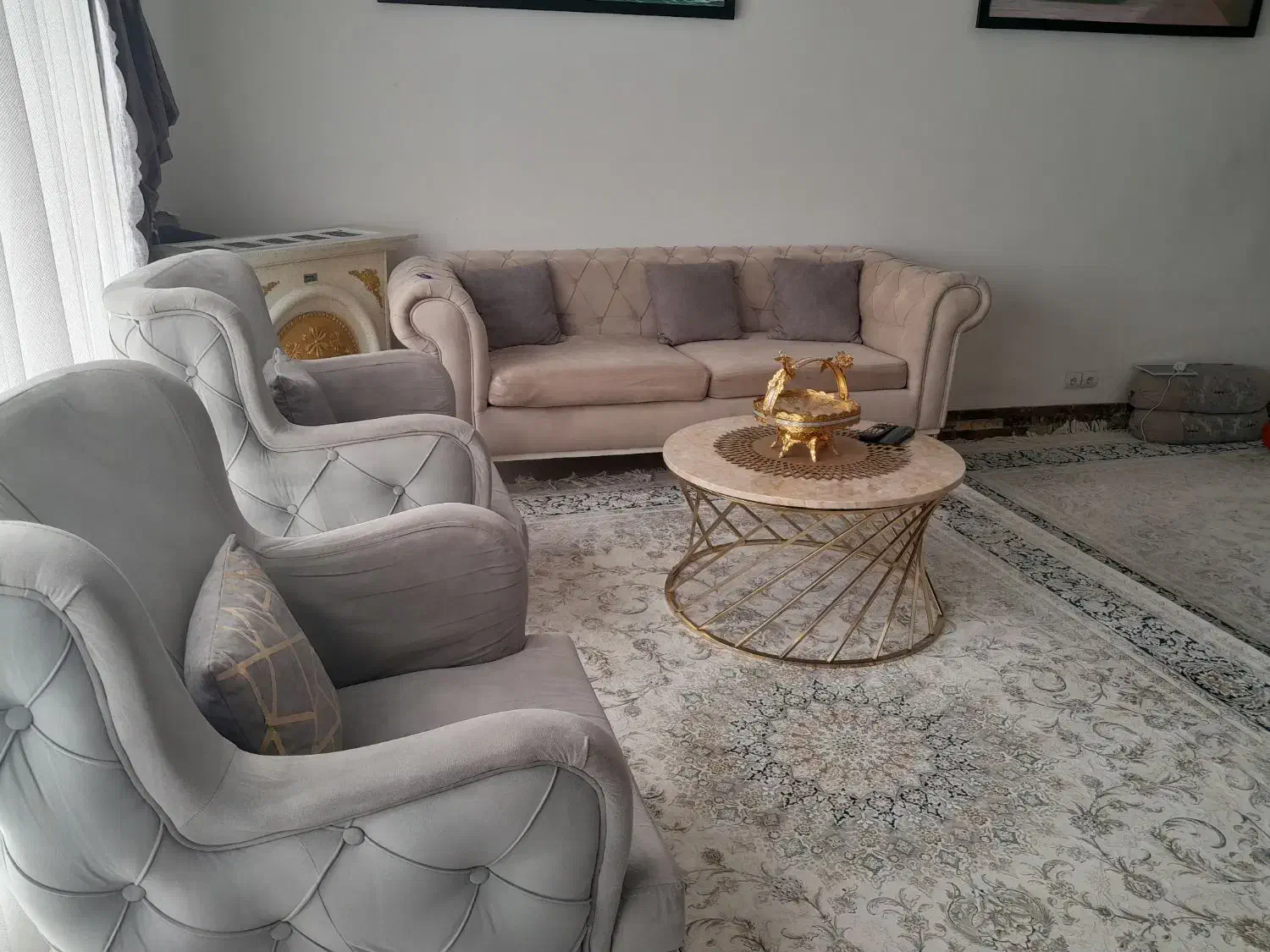 مبل چستر درحد نو20000000|مبلمان خانگی و میز عسلی|جوانرود, |دیوار