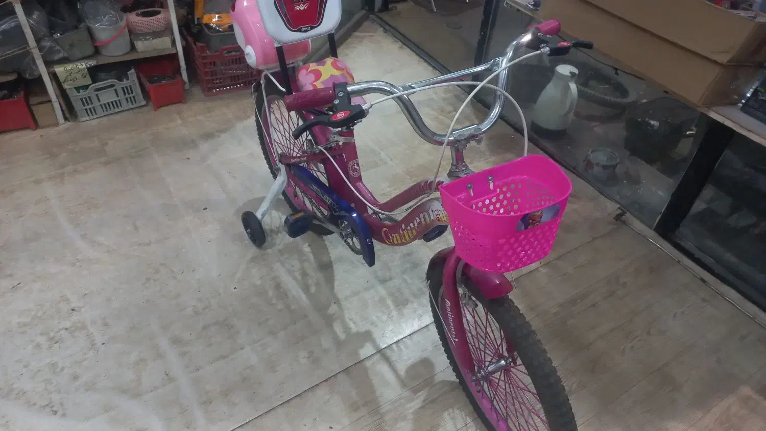 دوچرخه دخترانه ۲۰ صورتی|دوچرخه، اسکیت، اسکوتر|خوی, |دیوار