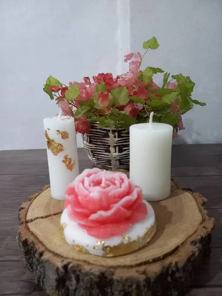 شمع دست ساز یلدایی|صنایع دستی و سایر لوازم تزئینی|بندر ماهشهر, |دیوار