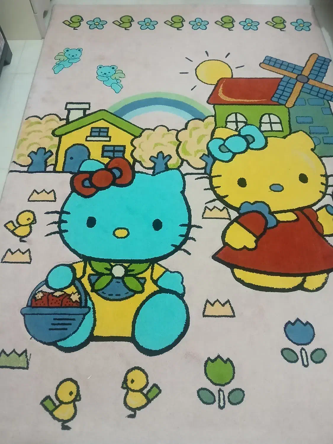 فرش اتاق کودک|فرش|رشت, کوی حسینی|دیوار