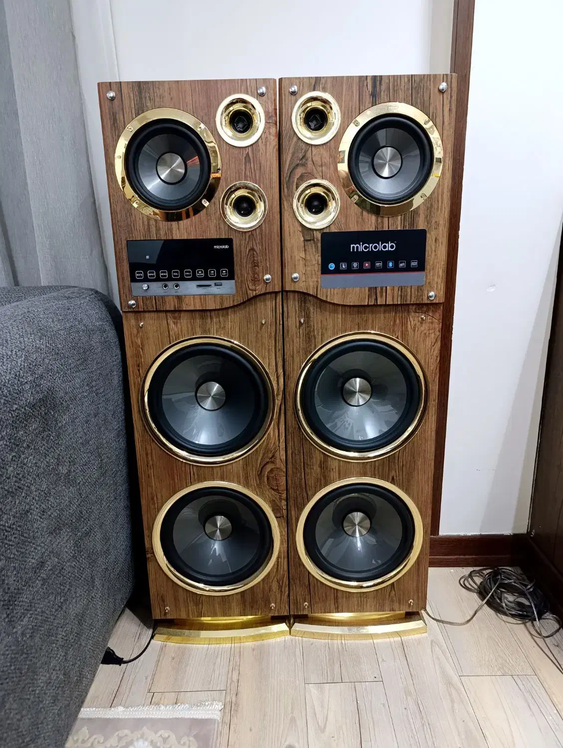 سیستم صوتی باند اسپیکر خانکی میکرولب|سیستم صوتی خانگی|تهران, چهارصد دستگاه|دیوار