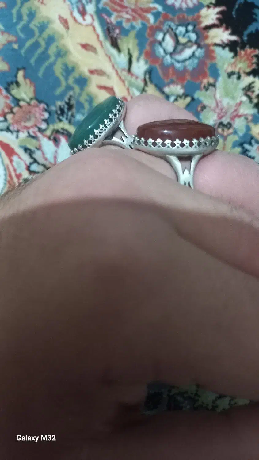 انگشتر نقره دست ساز|جواهرات|قم, پردیسان|دیوار