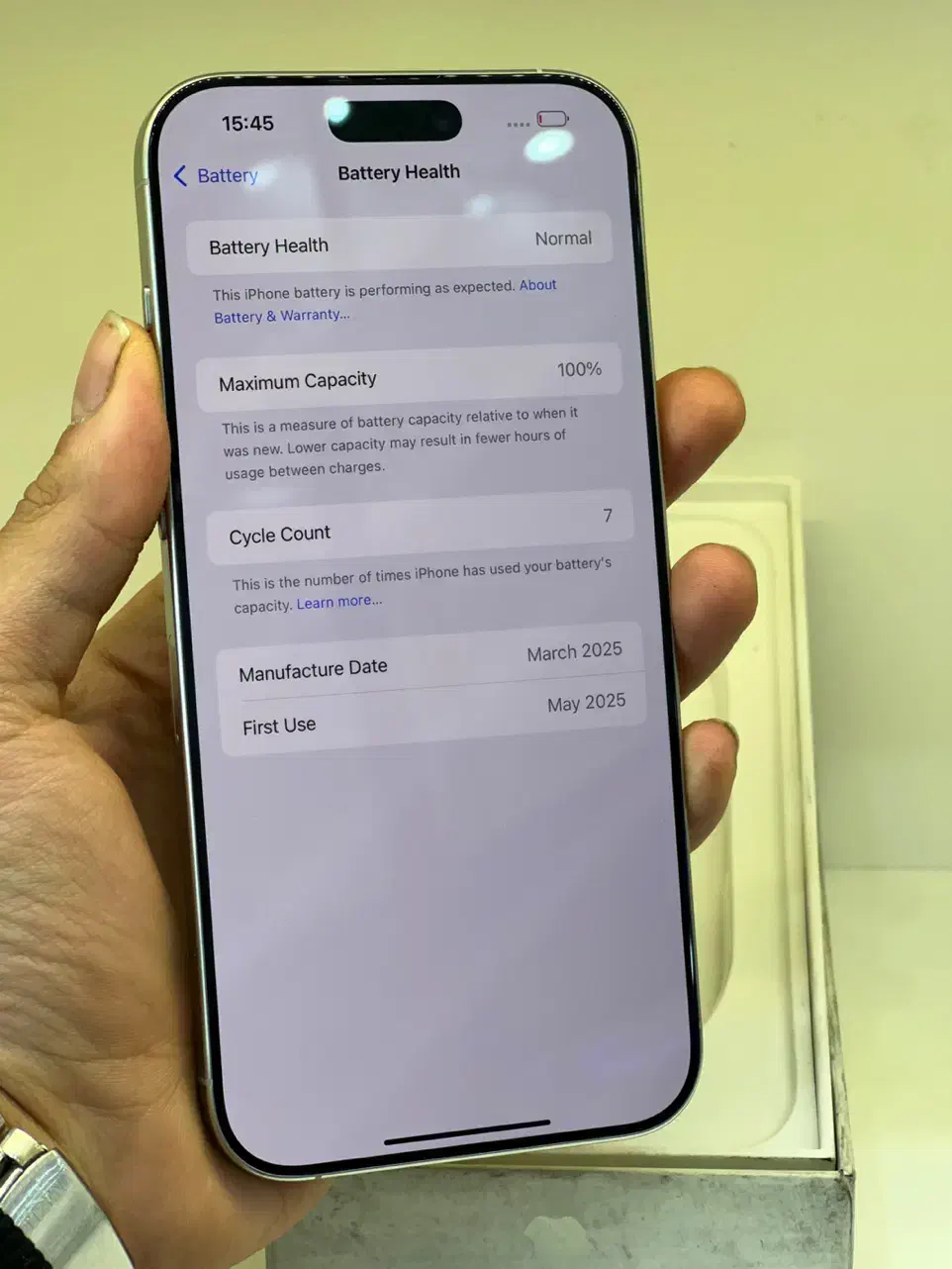iphone 16promax cycle 7|موبایل|کرج, گوهردشت|دیوار