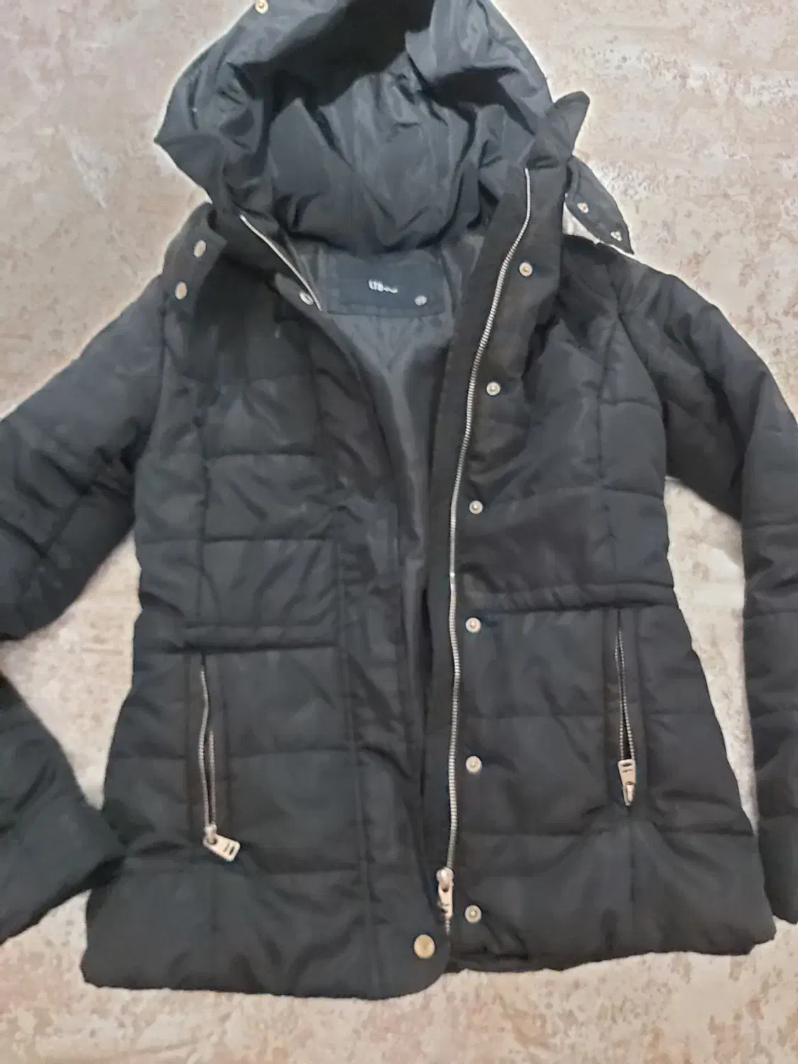 کاپشن مشکی زنانه سایز ۴۰|لباس|ری, اقدسیه|دیوار