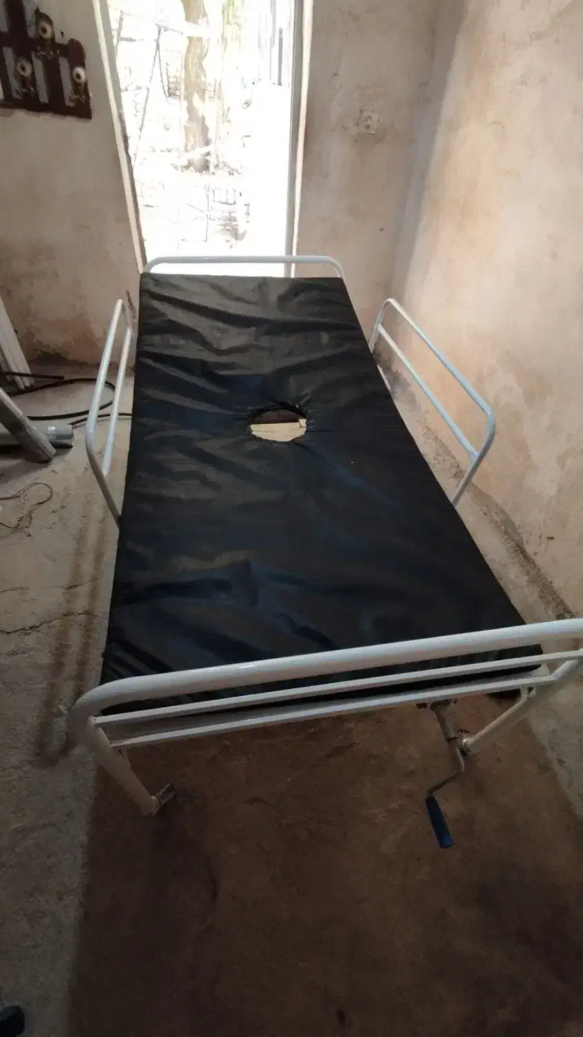 تخت بیمارستانی با تشک و (تشک برقی)|پزشکی|جوادآباد, |دیوار