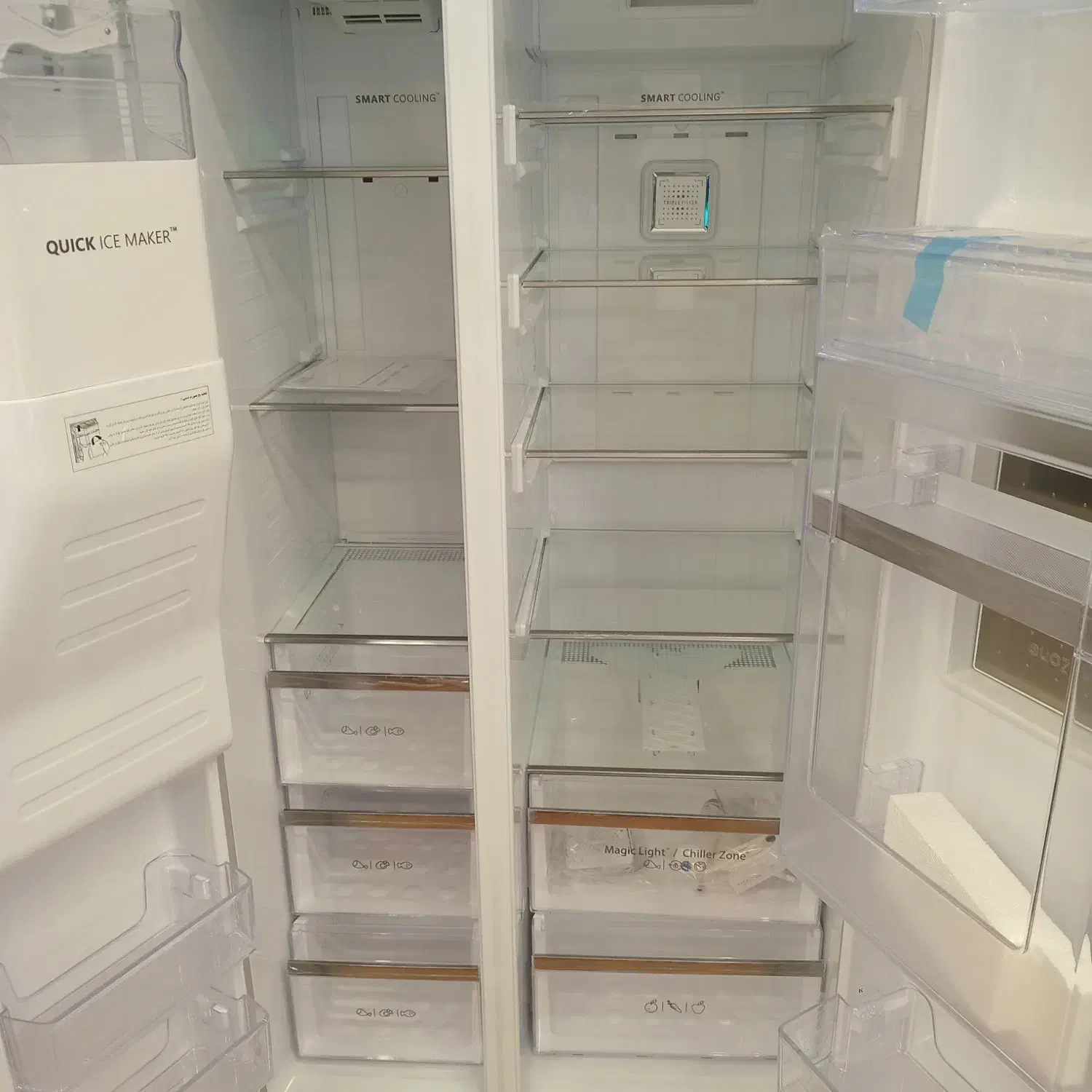 ساید مدل هایپر اسنوا|یخچال و فریزر|ری, دیلمان|دیوار