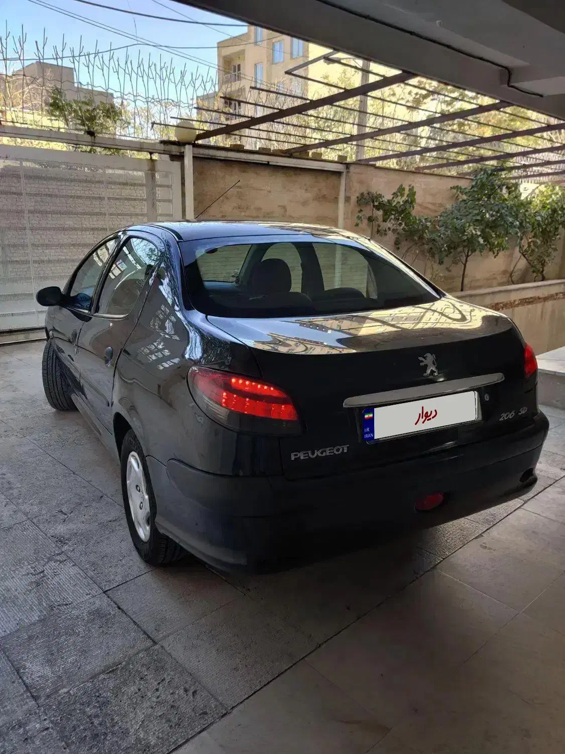 ماشین 206SD صندوقدار V8 مدل 86 تیپ پنج|خودرو سواری و وانت|بومهن, |دیوار