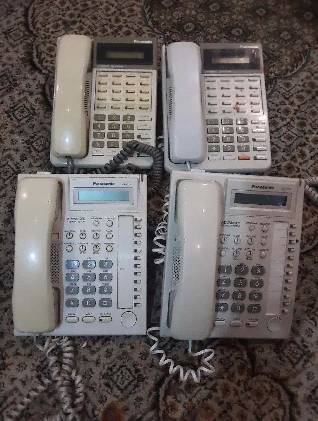 ۴عدد تلفن سانترال|تلفن رومیزی|تهران, دروس|دیوار