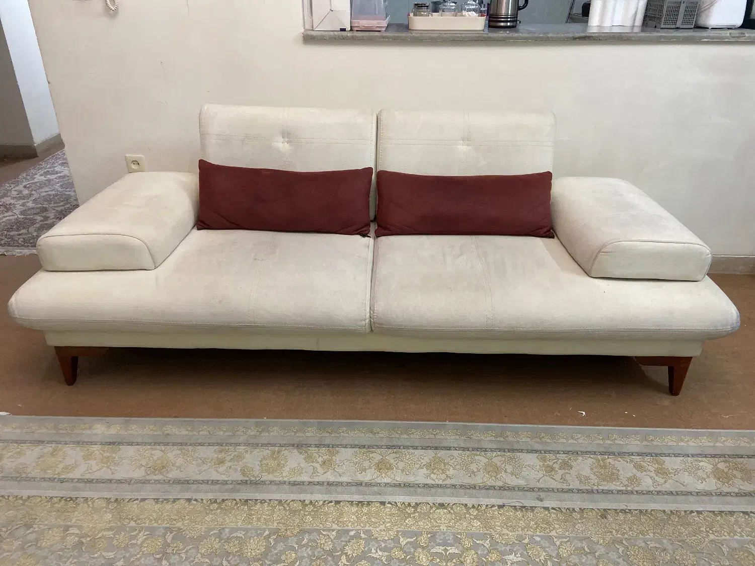 مبل تخت شو سه نفره|مبلمان خانگی و میز عسلی|شیراز, شهرک بهشتی|دیوار