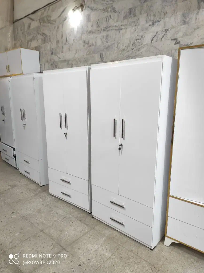 کمد دو درب با دو کشو اقساطی/تولیدی انواع کمد|جاکفشی، کمد، دراور|خمینیشهر, |دیوار