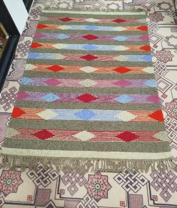 انواع گلیم های دست بافت|گلیم، جاجیم، گبه|کرمانشاه, |دیوار