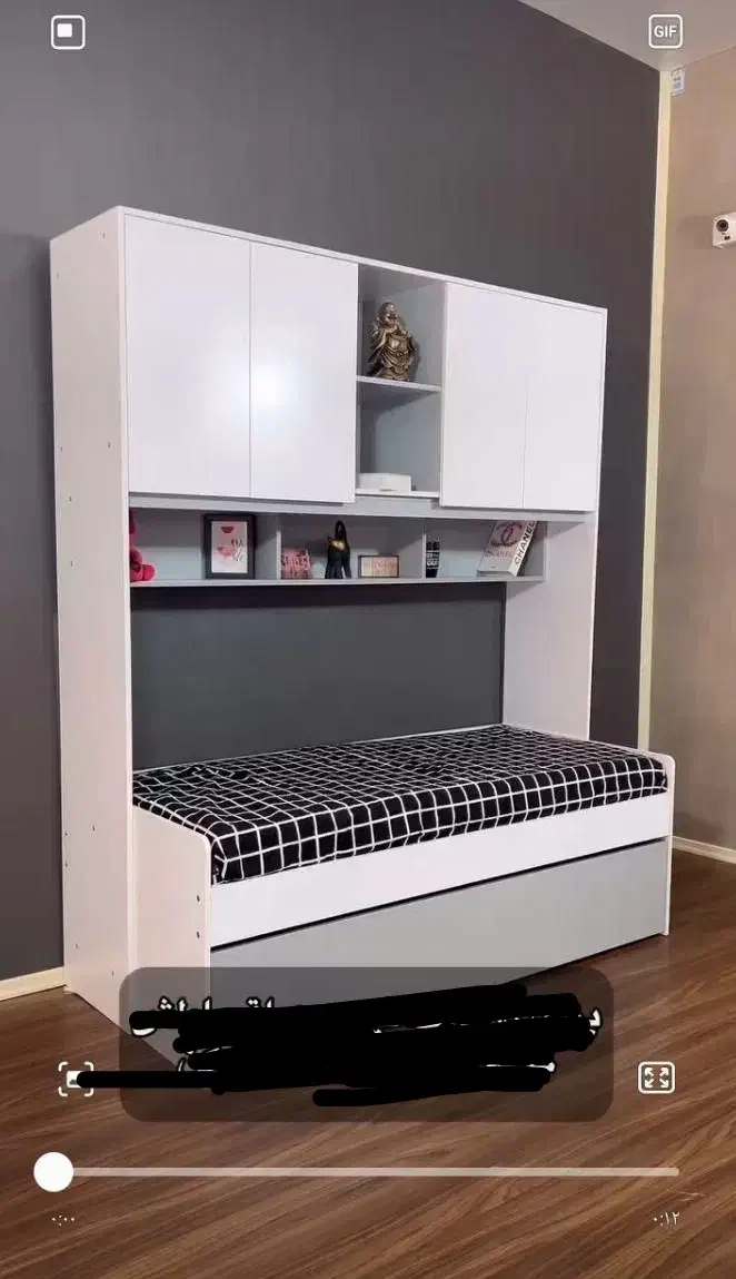 تخت خواب دو نفره بدون کارکرد|تخت و صندلی بچه|شوط, |دیوار