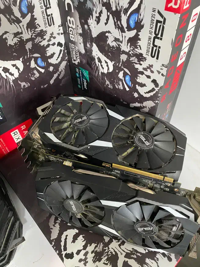 گرافیک Rx 580 Asuse|قطعات و لوازم جانبی رایانه|شیراز, آزادگان|دیوار