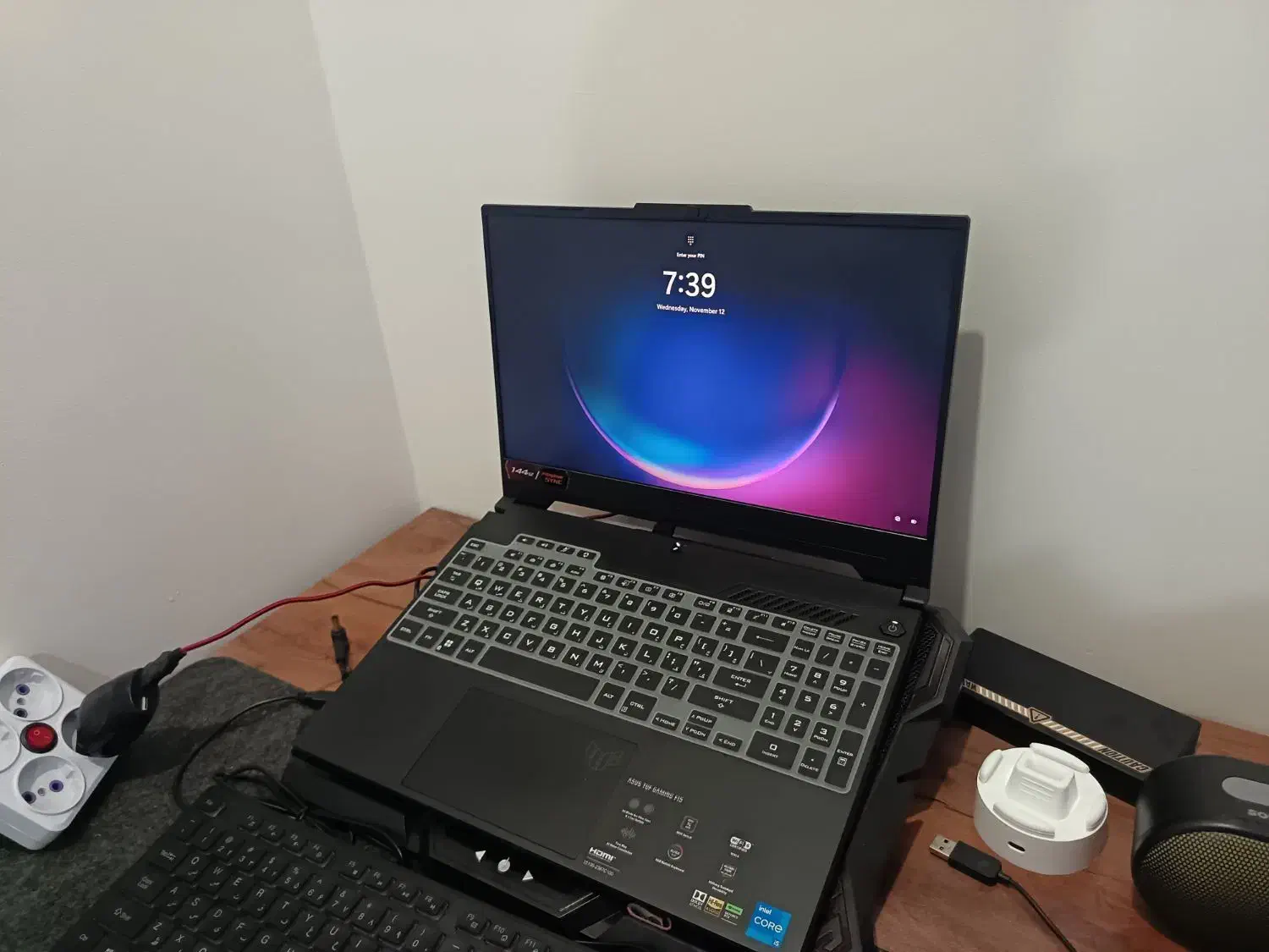 asus tuf fx507 Gaming|رایانه همراه|اهواز, منبع اب|دیوار