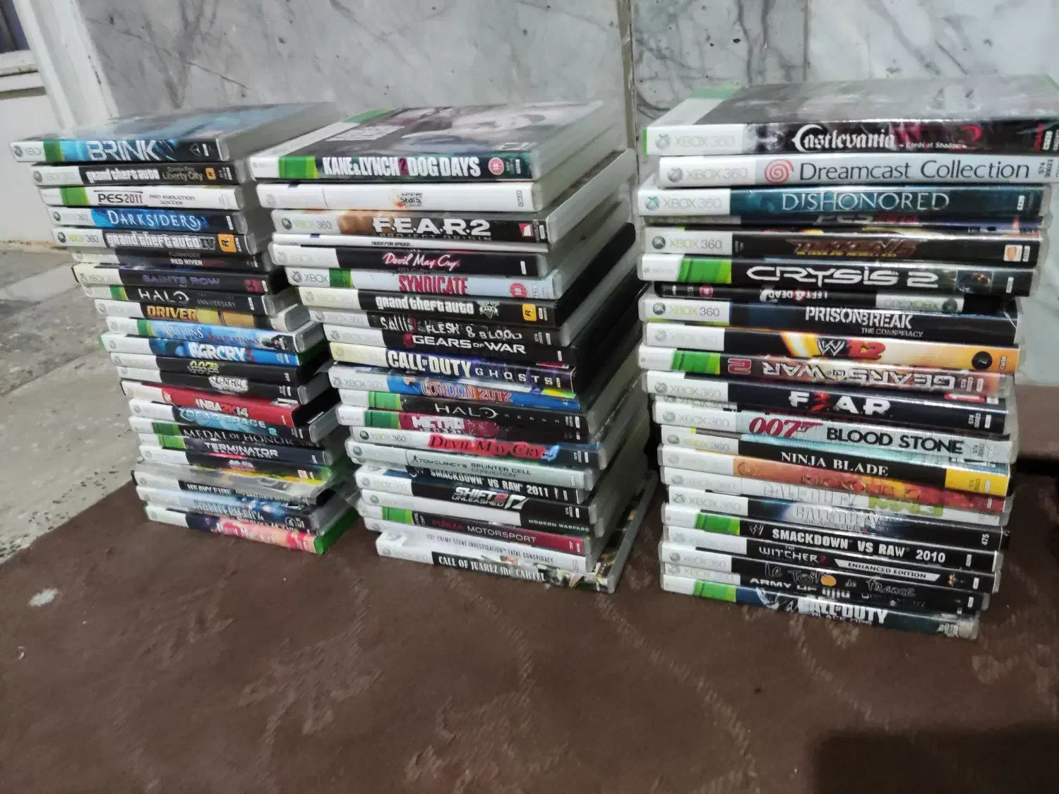 بازی xbox 360 ps2|کنسول، بازی ویدئویی و آنلاین|اصفهان, وحید|دیوار