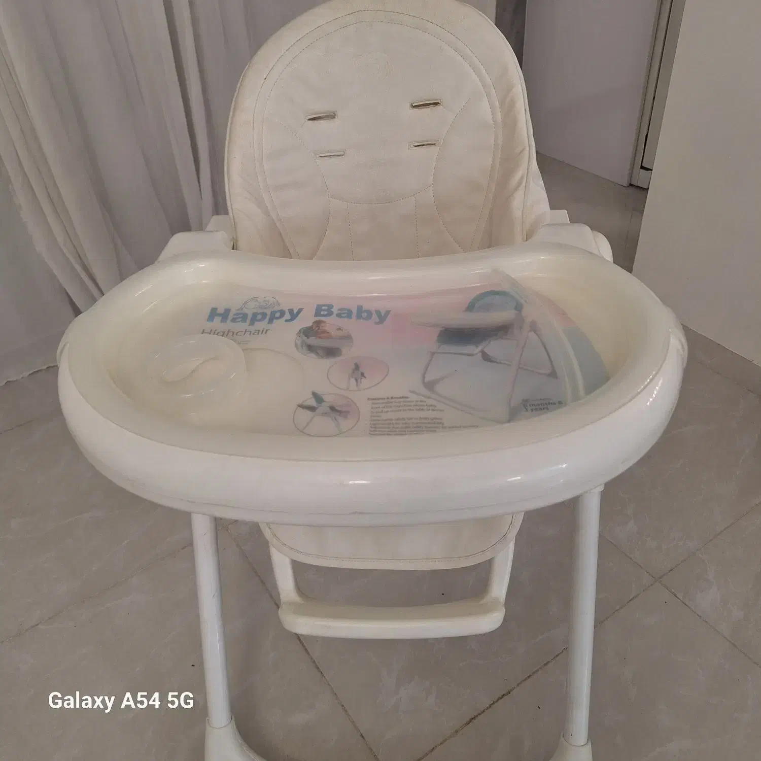 صندلی غذای کودک هپی بی بی|تخت و صندلی بچه|لاهیجان, کوی خزر|دیوار