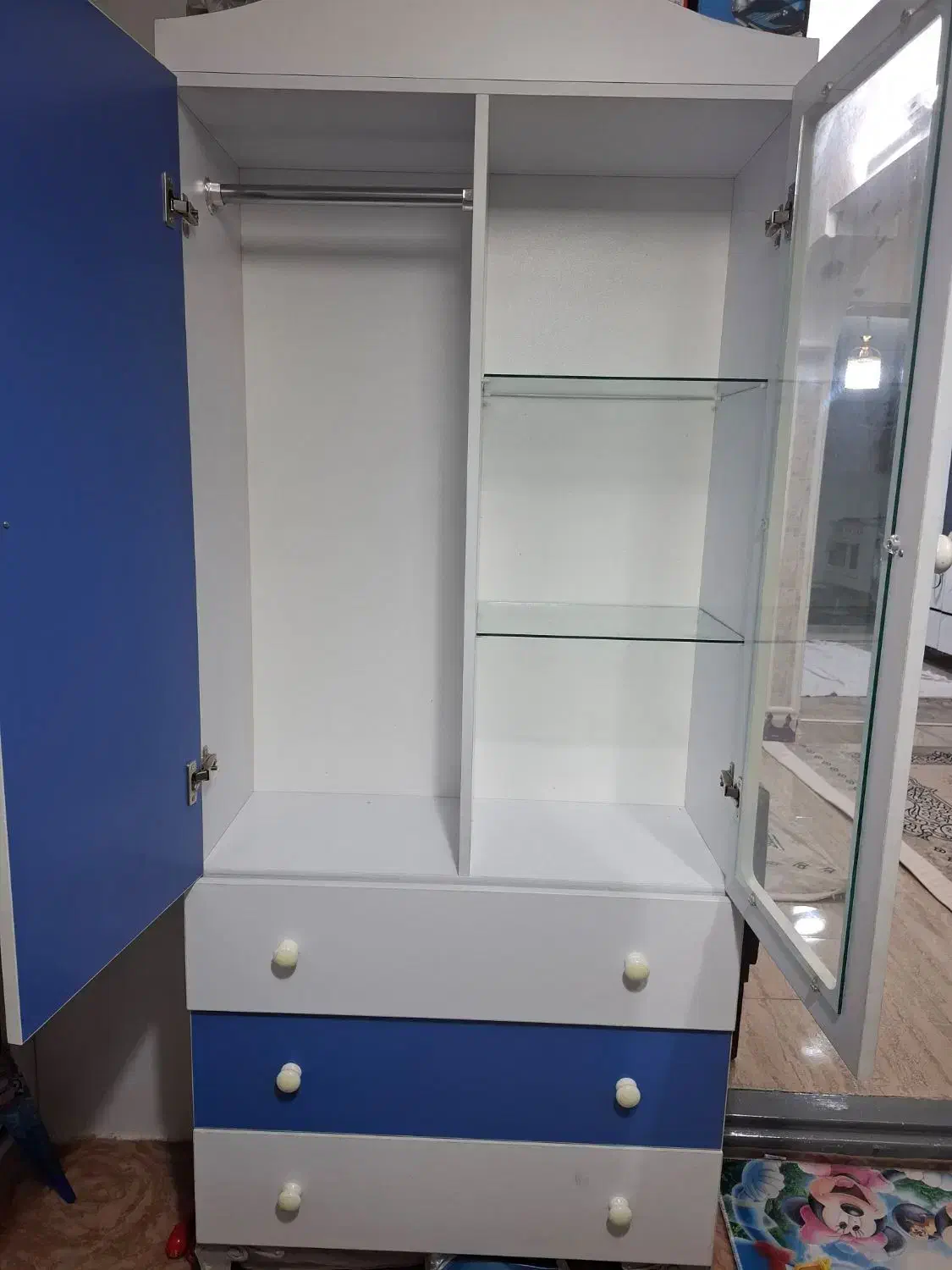 کمد کودک|جاکفشی، کمد، دراور|تنکابن, |دیوار