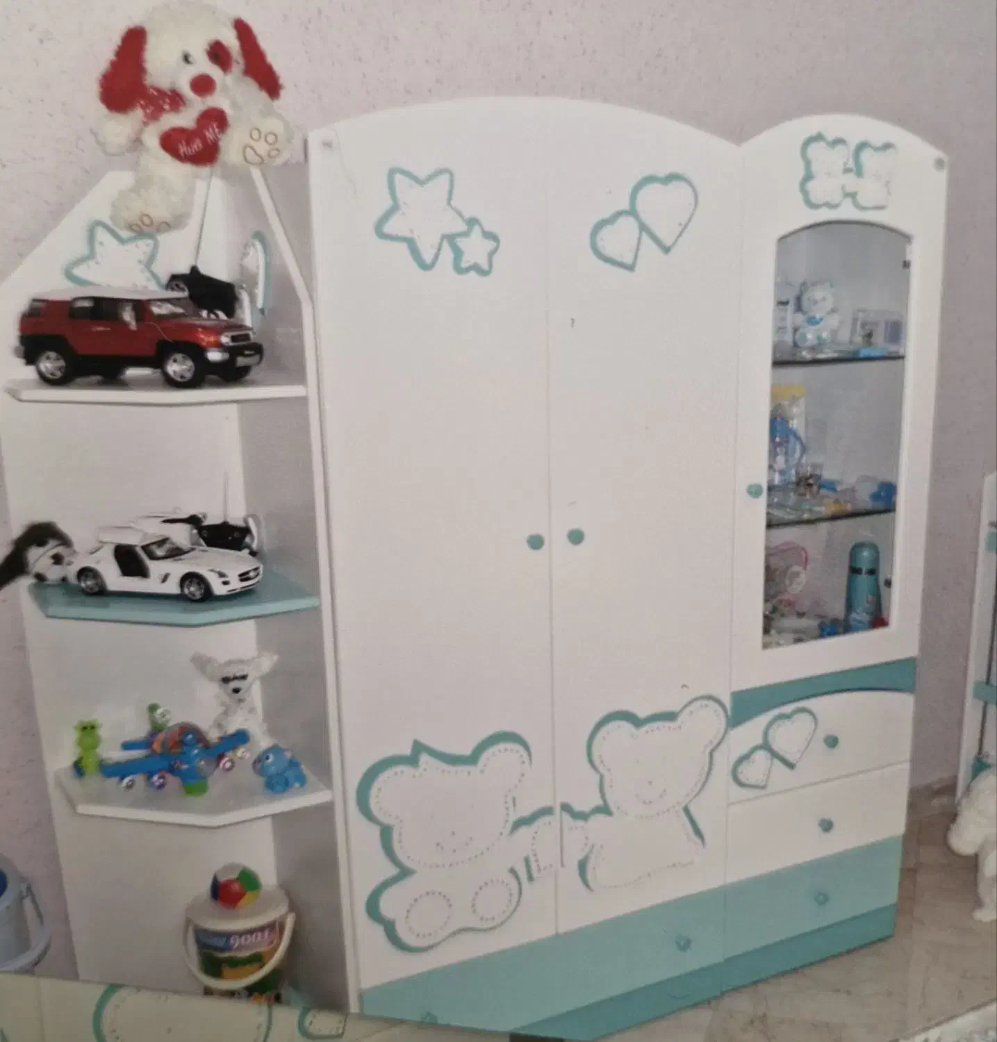 سرویس چوب کامل سیسمونی،کودک نوجوان برند مادربیبی|تخت و سرویس خواب|تهران, گلستان (شهرک راه آهن)|دیوار