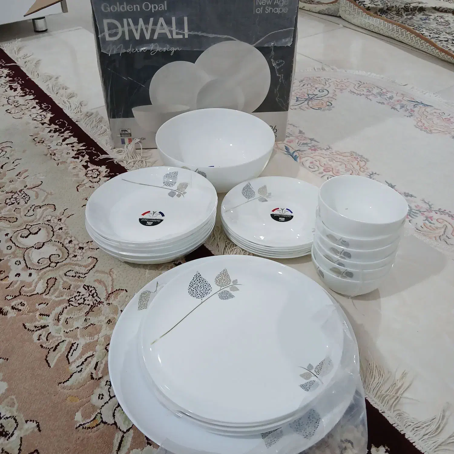 سرویس ۶نفره ارکوپال|ظروف سرو و پذیرایی|کرمانشاه, |دیوار