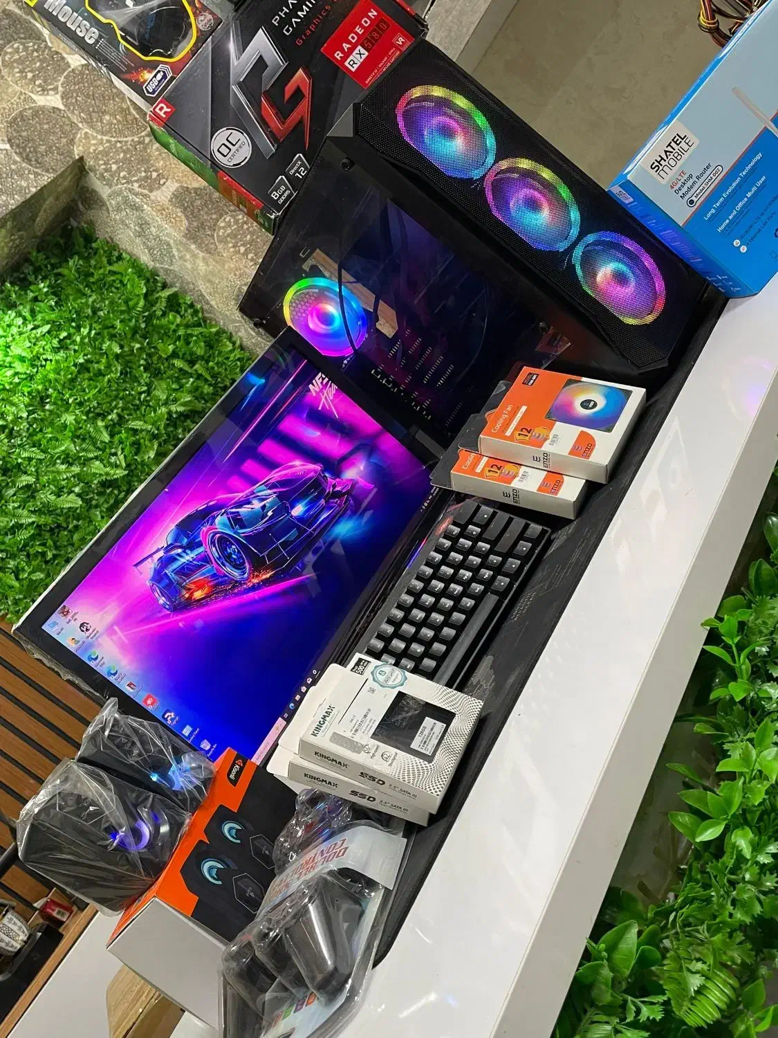 کامپیوتر سوپر گیمینگ|رایانه رومیزی|اهواز, زندوکیلی|دیوار