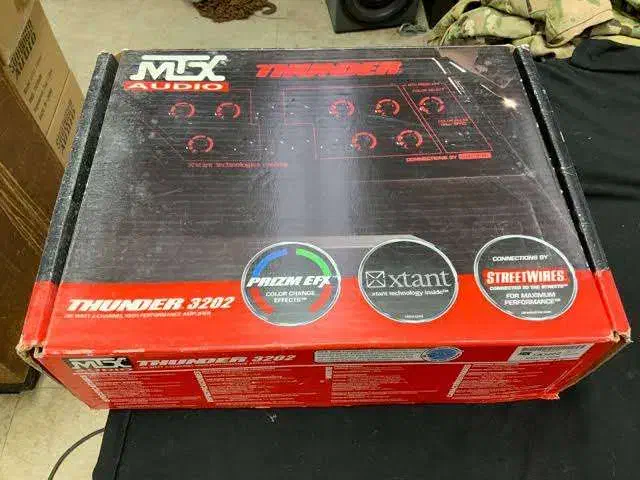 آمپلی چهار کانال mtx آمریکا|قطعات یدکی و لوازم جانبی|قم, جهان بینی|دیوار