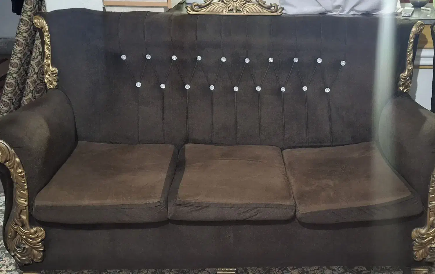 مبل ۷ نفره|مبلمان خانگی و میز عسلی|رشت, کوی حسینی|دیوار