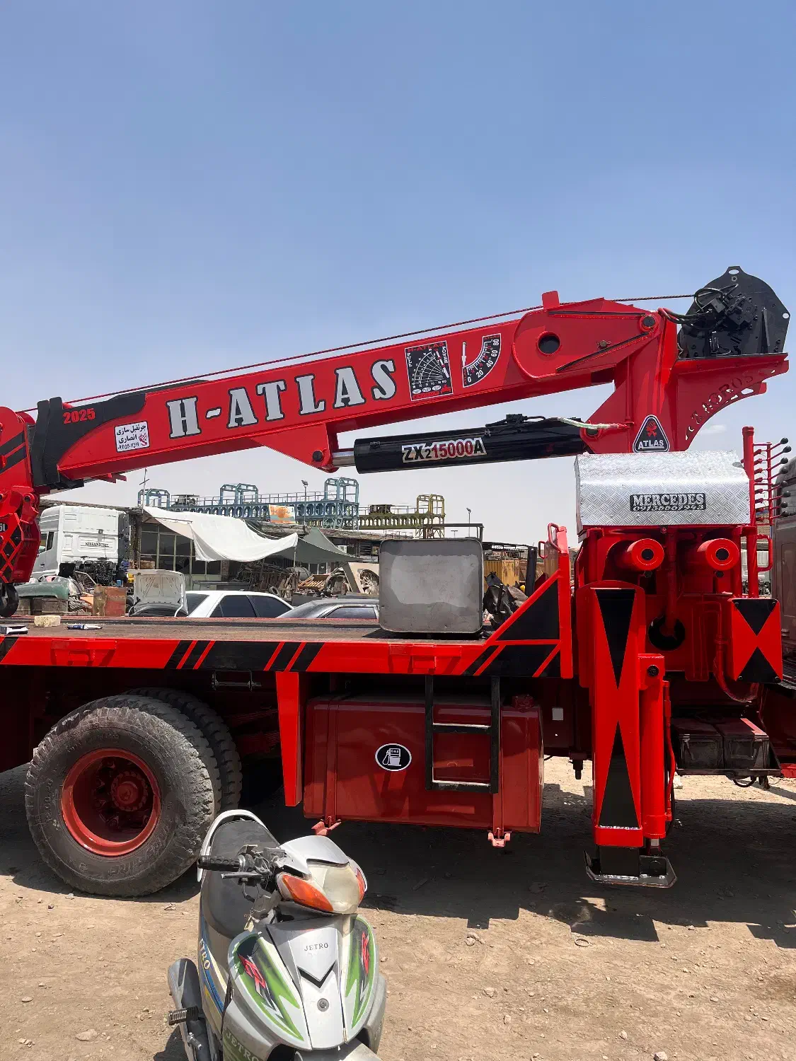 جرثقیل اطلس اصفهان ساز از ۵تن تا ۲۰تن|خودرو سنگین|اصفهان, بابوکان|دیوار