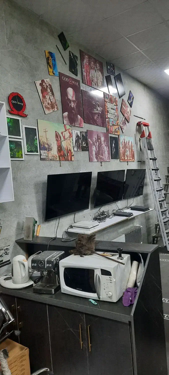 تعدادی ps4 کنسول و تلوزیون tv|کنسول، بازی ویدئویی و آنلاین|بهارستان, |دیوار