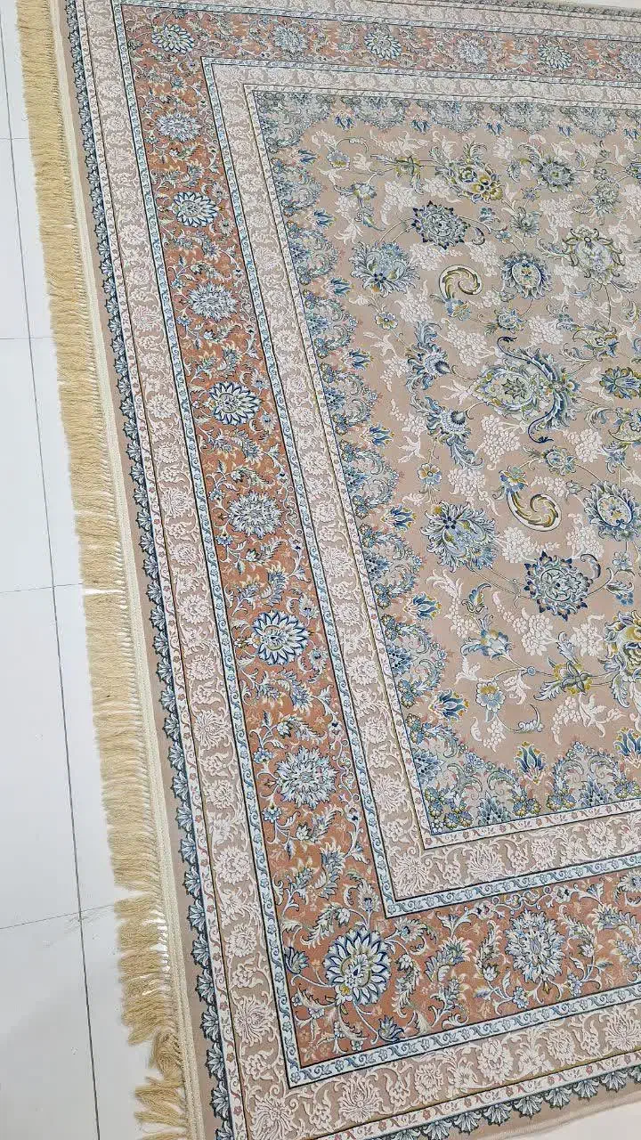 دو تخته فرش12متری1200شانه طرح افشان|فرش|ایلام, |دیوار