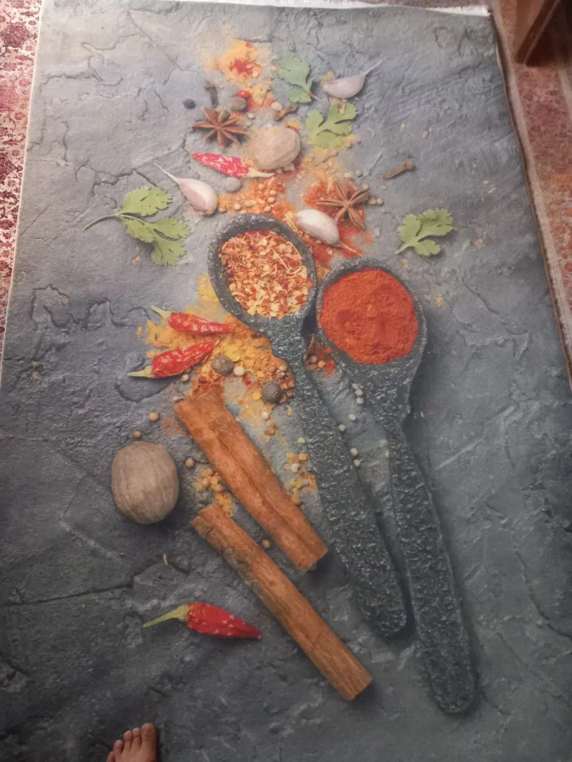 فرش آشپزخانه در حد نو شسته شده|فرش|تهران, کیانشهر|دیوار