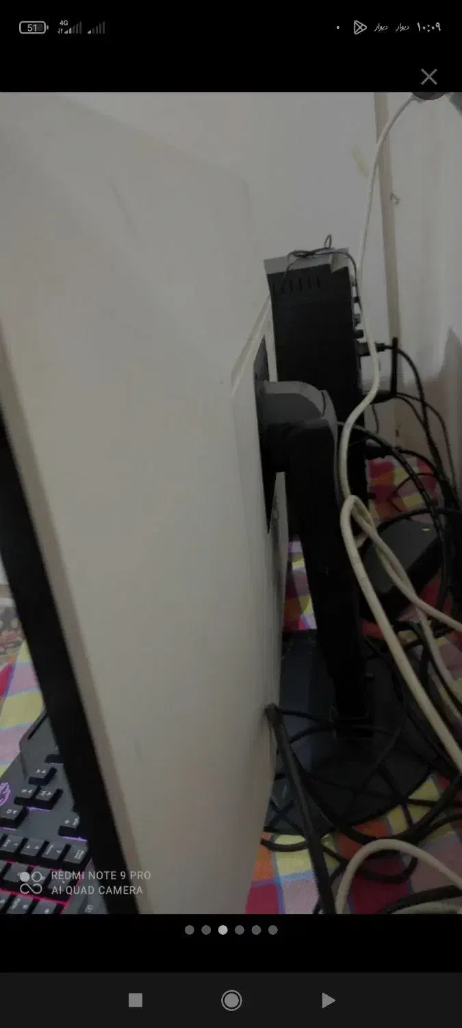 مانیتور lg 27 4k|قطعات و لوازم جانبی رایانه|تاکستان, |دیوار