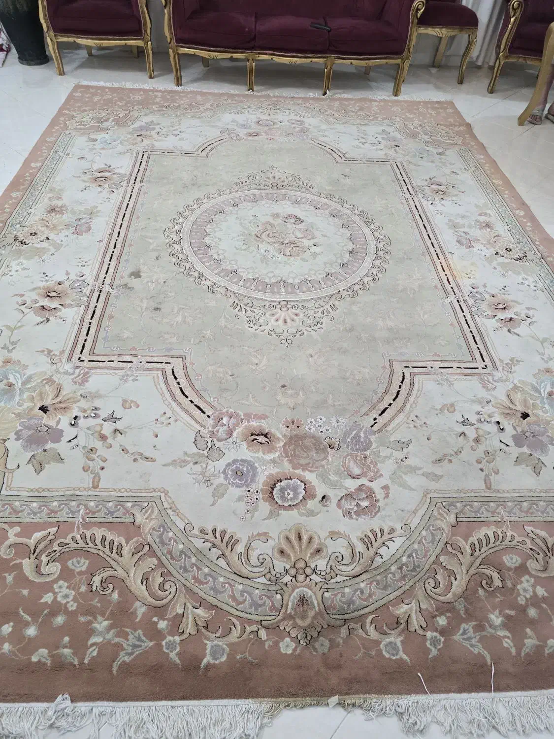 جفت قالی ۱۲متری|فرش|مهریز, |دیوار