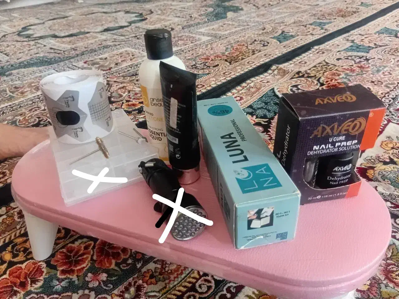 لوازم کاشت ناخن|آرایشی، بهداشتی، درمانی|ابهر, |دیوار