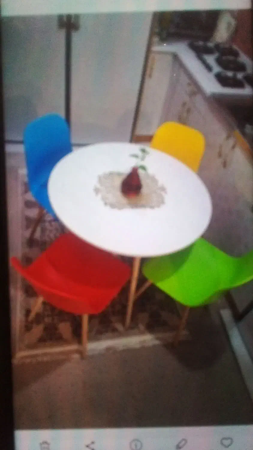 میز نهارخوری مدل افسون|میز و صندلی غذاخوری|یاسوج, |دیوار