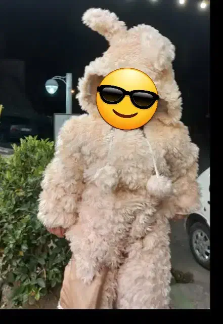 کاپشن سرهمی خزدار  نو . دخترانه|کفش و لباس بچه|مشهد, هدایت|دیوار