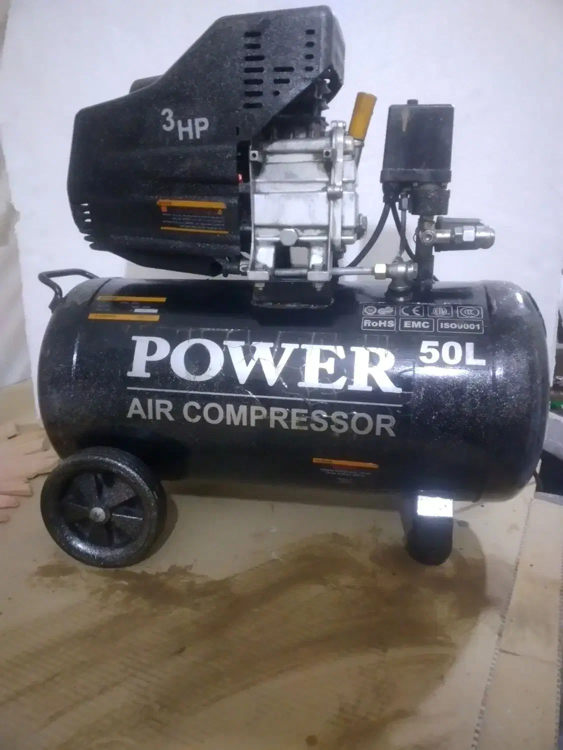 پمپ باد ۵۰ لیتری|ابزارآلات|شهریار, شهرک شاهد|دیوار
