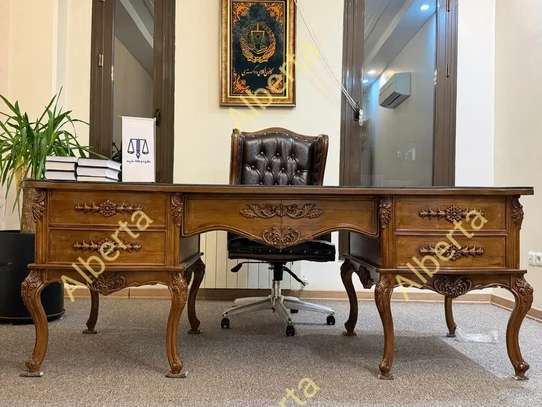 ست مدیریت کلاسیک فاخر آرتین|مبلمان اداری|تهران, شهرک هما|دیوار