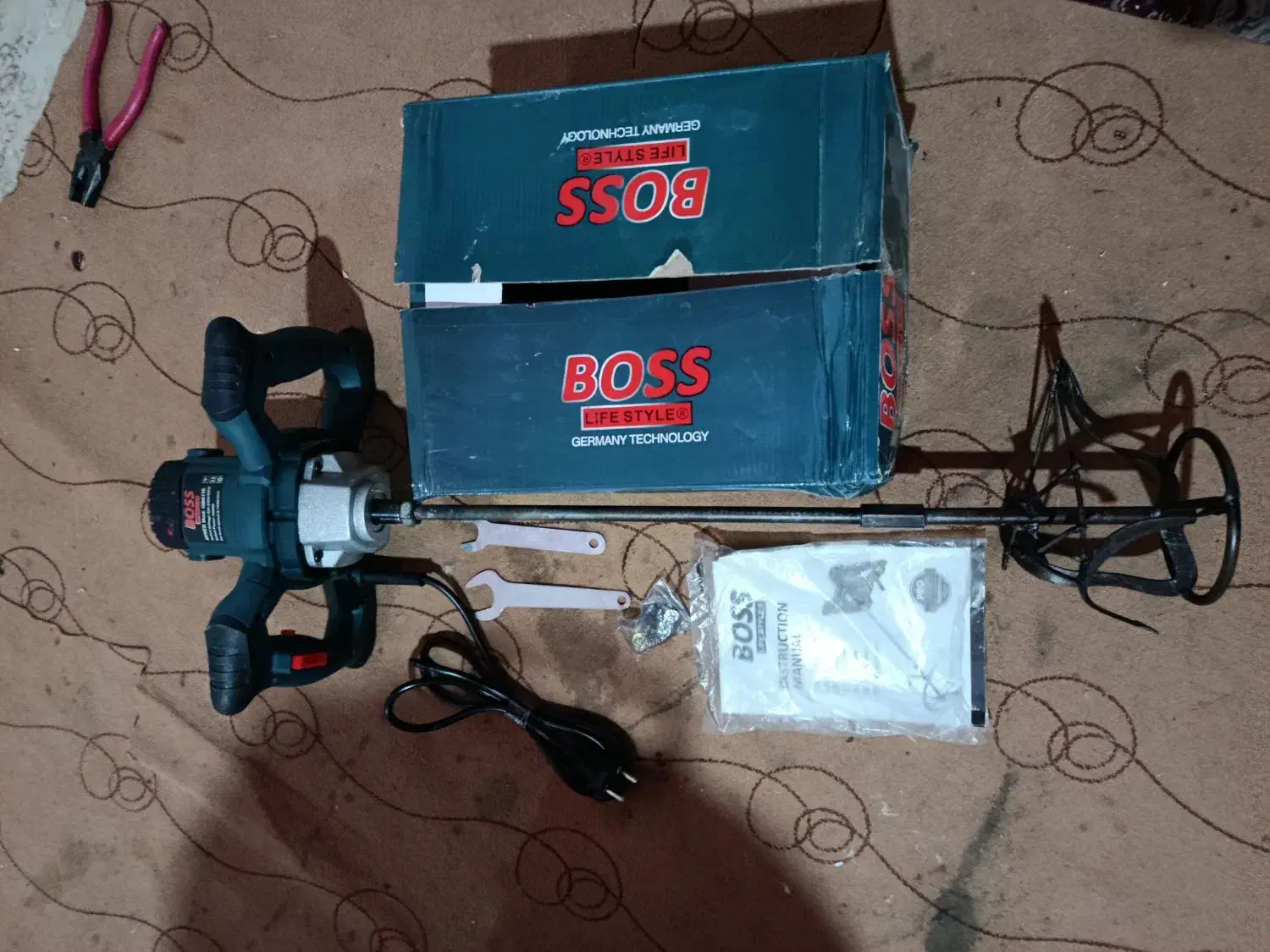 دستگاه همزن ۳۰۰۰وات بوش|ماشین‌آلات صنعتی|بجنورد, |دیوار