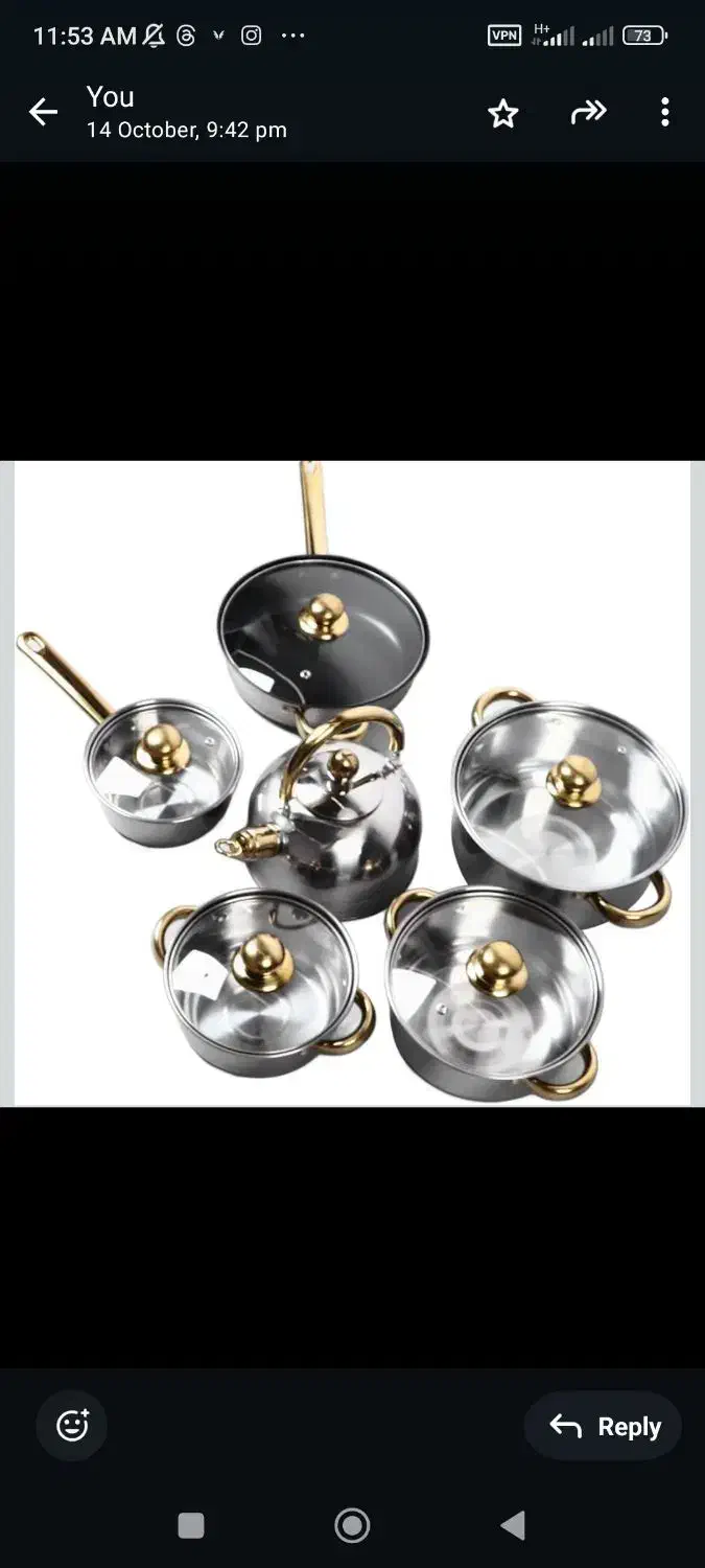 سرویس قابلمه کتری استیل کرج|ظروف پختوپز|کرج, محمود آباد|دیوار