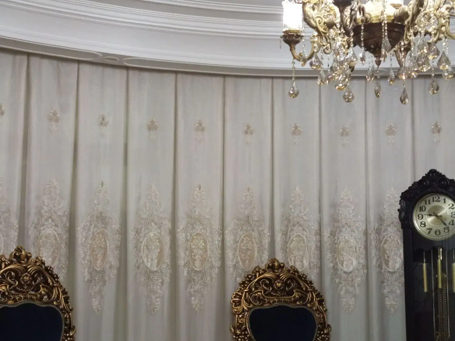 پرده پذیرایی|پرده، رانر، رومیزی|رباط‌کریم, رباط‌کریم|دیوار