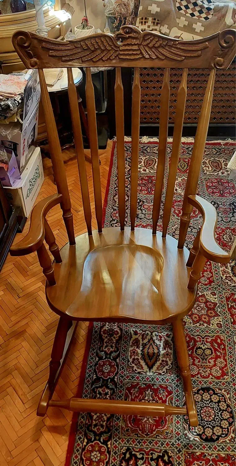 صندلی راک تمام چوب|صندلی و نیمکت|تهران, قلهک|دیوار