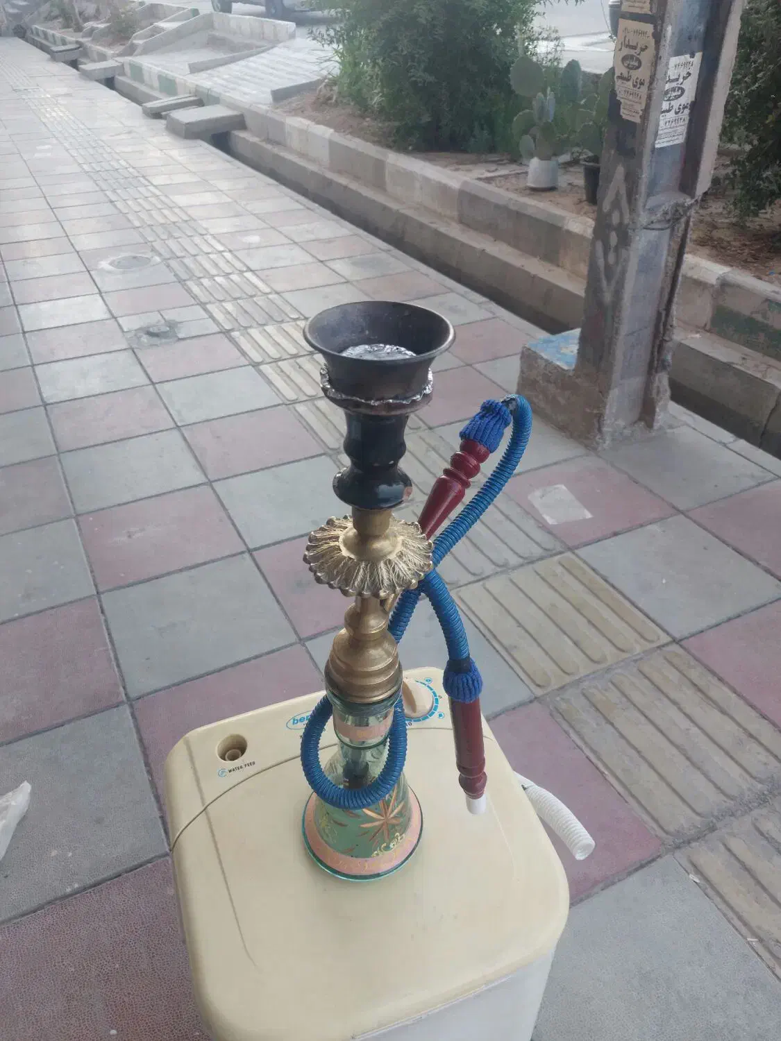 قلیون برنجی سلامت کوک آماده درکهریزک|کلکسیون و سرگرمی|کهریزک, |دیوار