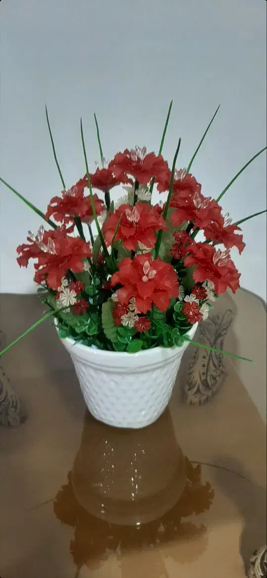 گل کریستالی|گل مصنوعی|یاسوج, |دیوار