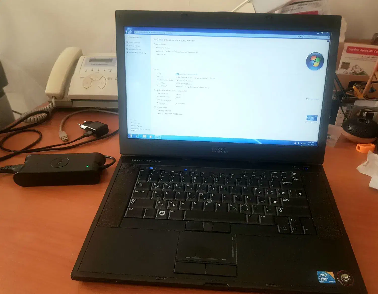 لپ تاپ دل لتیتیود Dell Latitude E6510 ومودم Asus|رایانه همراه|تهران, امیرآباد|دیوار