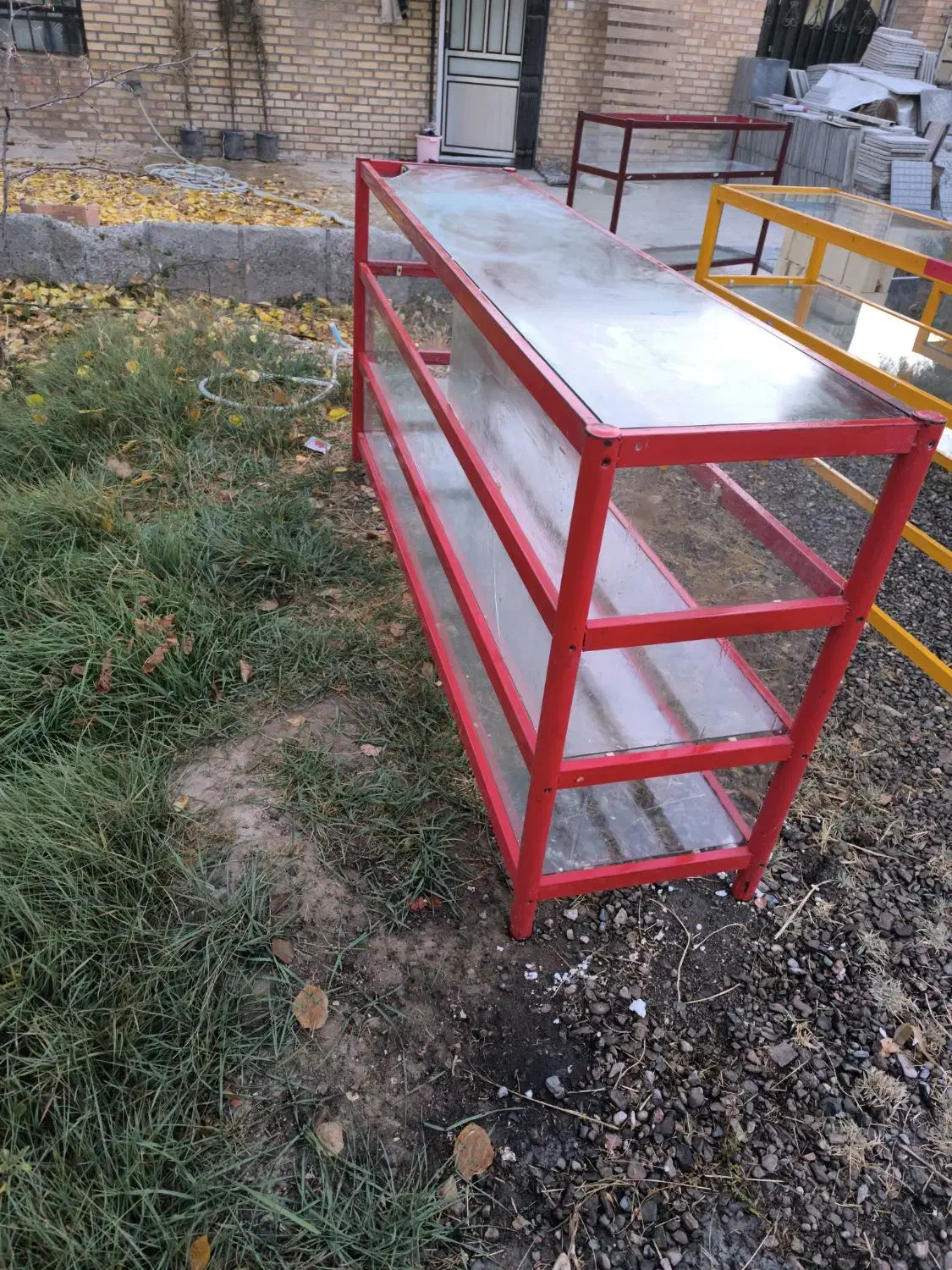 ویترین شیشه ای فلزی مغازه|فروشگاه و مغازه|مشهد, شهرک ابوذر|دیوار