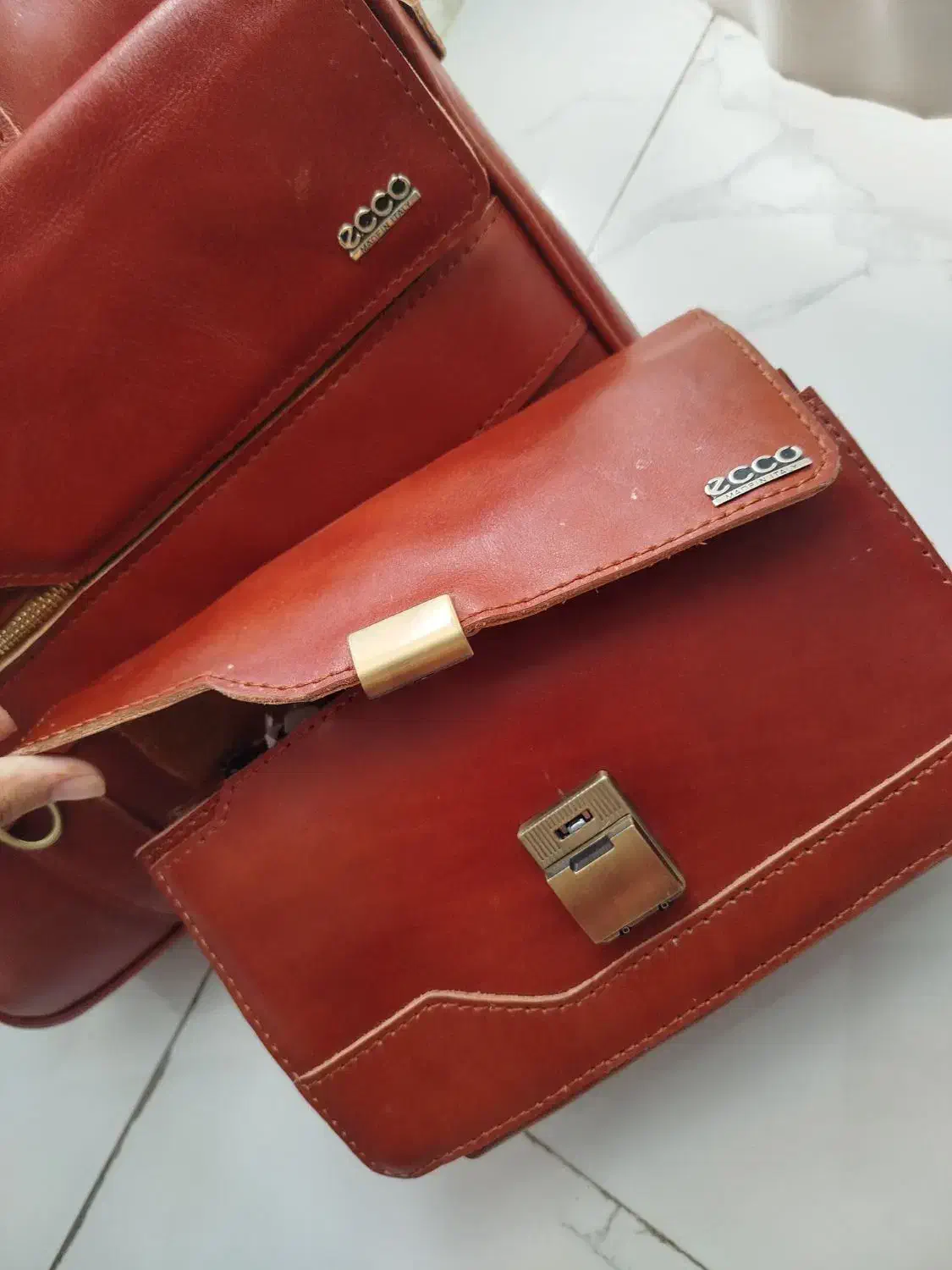 کیف چرمی پاسپورتی دست دوز|کیف، کفش، کمربند|زنجان, |دیوار